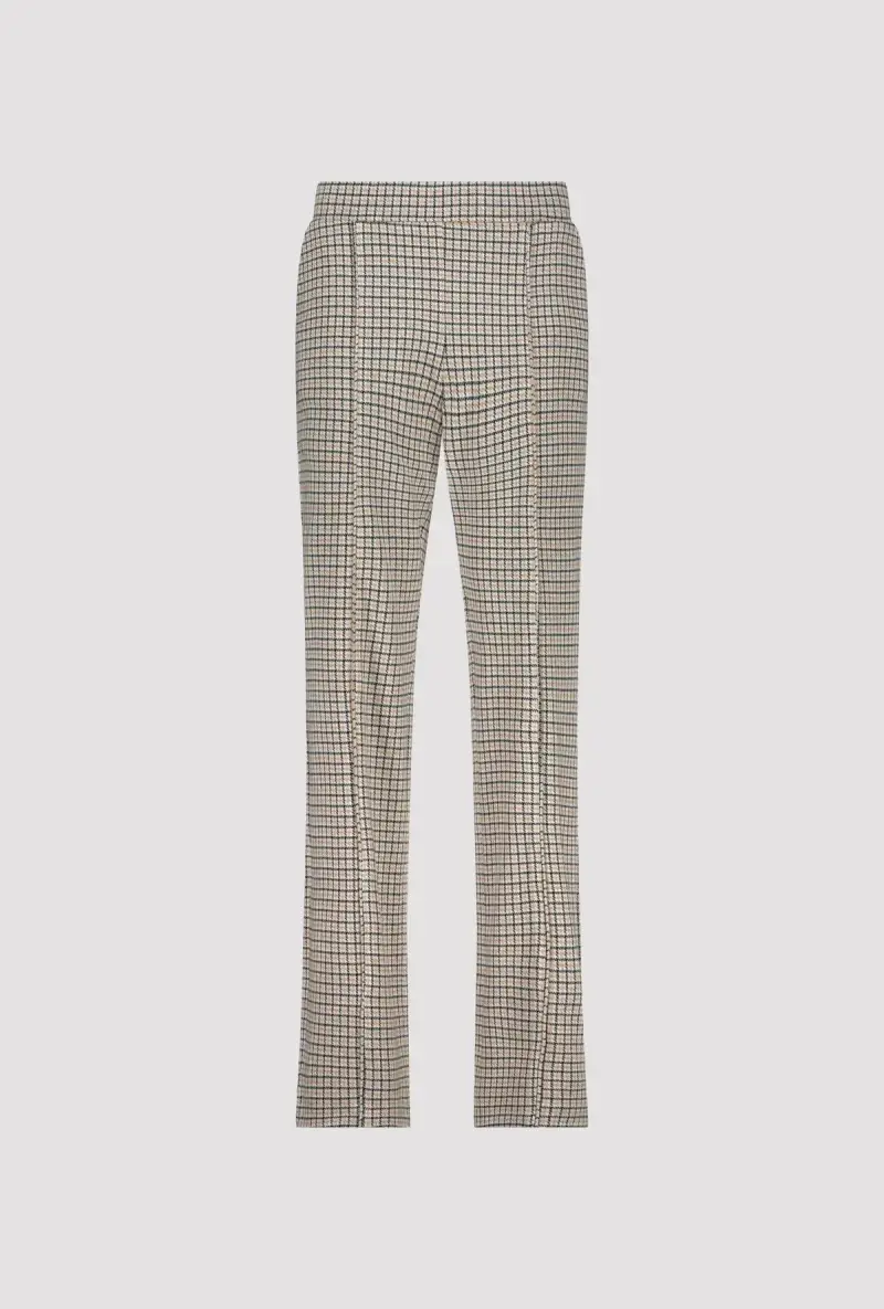 Monari Hose mit Karomuster Großer Ausverkauf
