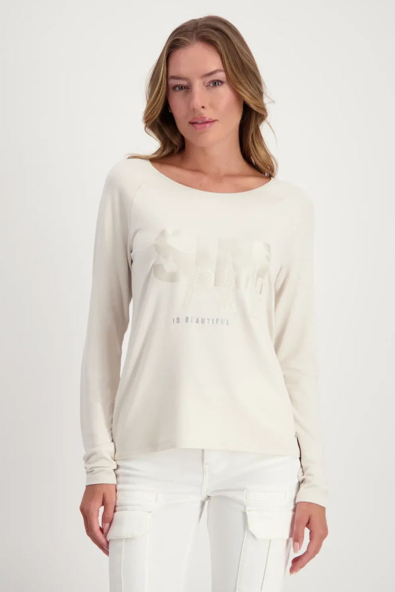 Monari Shirt mit Satin Print Valentinstagsangebot