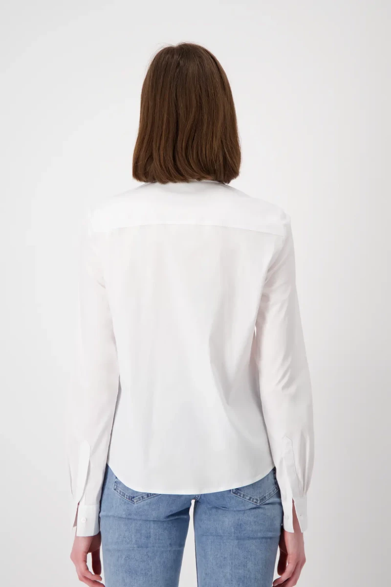 Monari Hemdbluse mit Strasssteine Top Angebot
