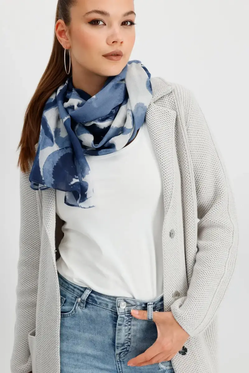 Monari Schal mit Blumenmuster Saisonale Angebote