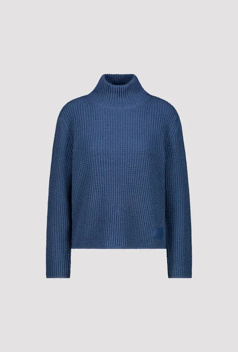 Monari Strickpullover mit Stehkragen Räumungsverkauf