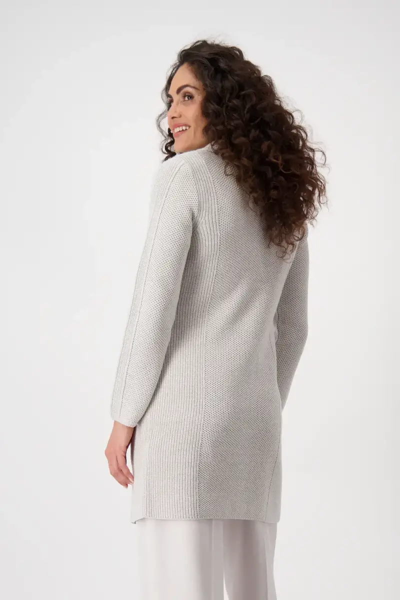 Monari Strickmantel mit Reverskragen Kauf eins, bekomm eins gratis
