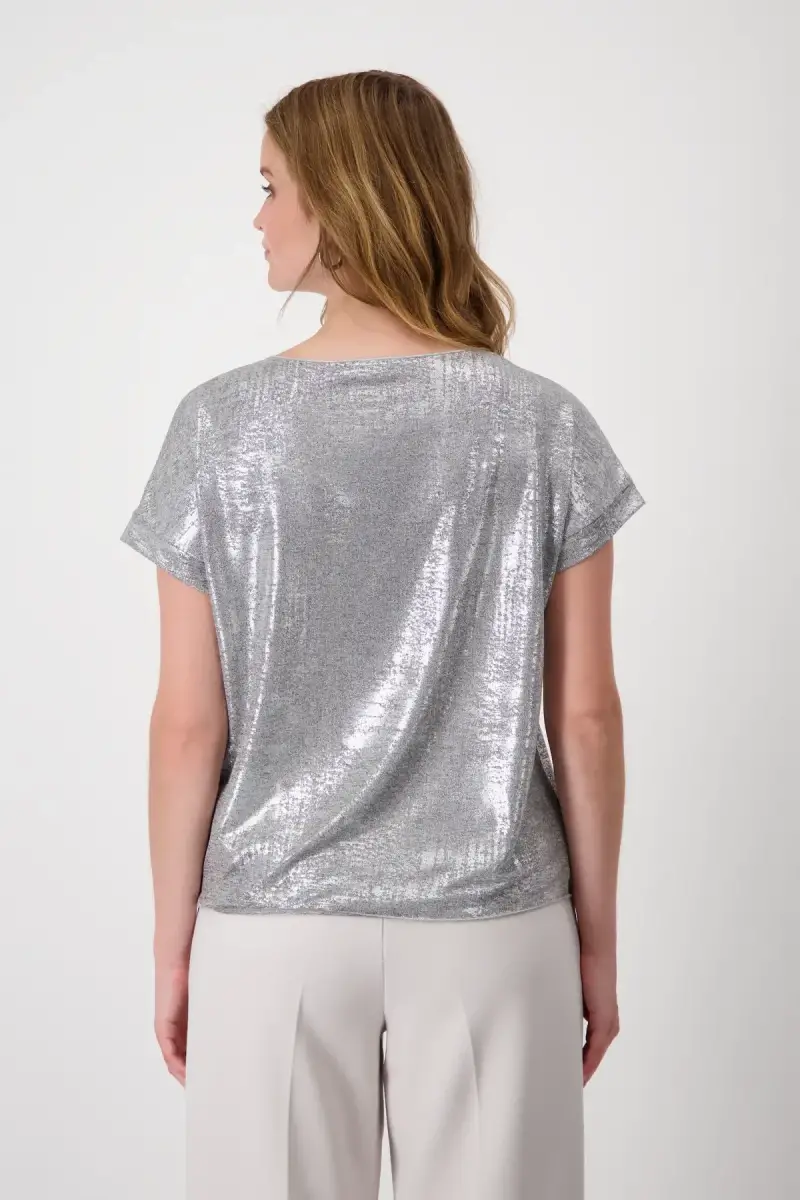 Monari Glänzendes T-Shirt Sonderangebote