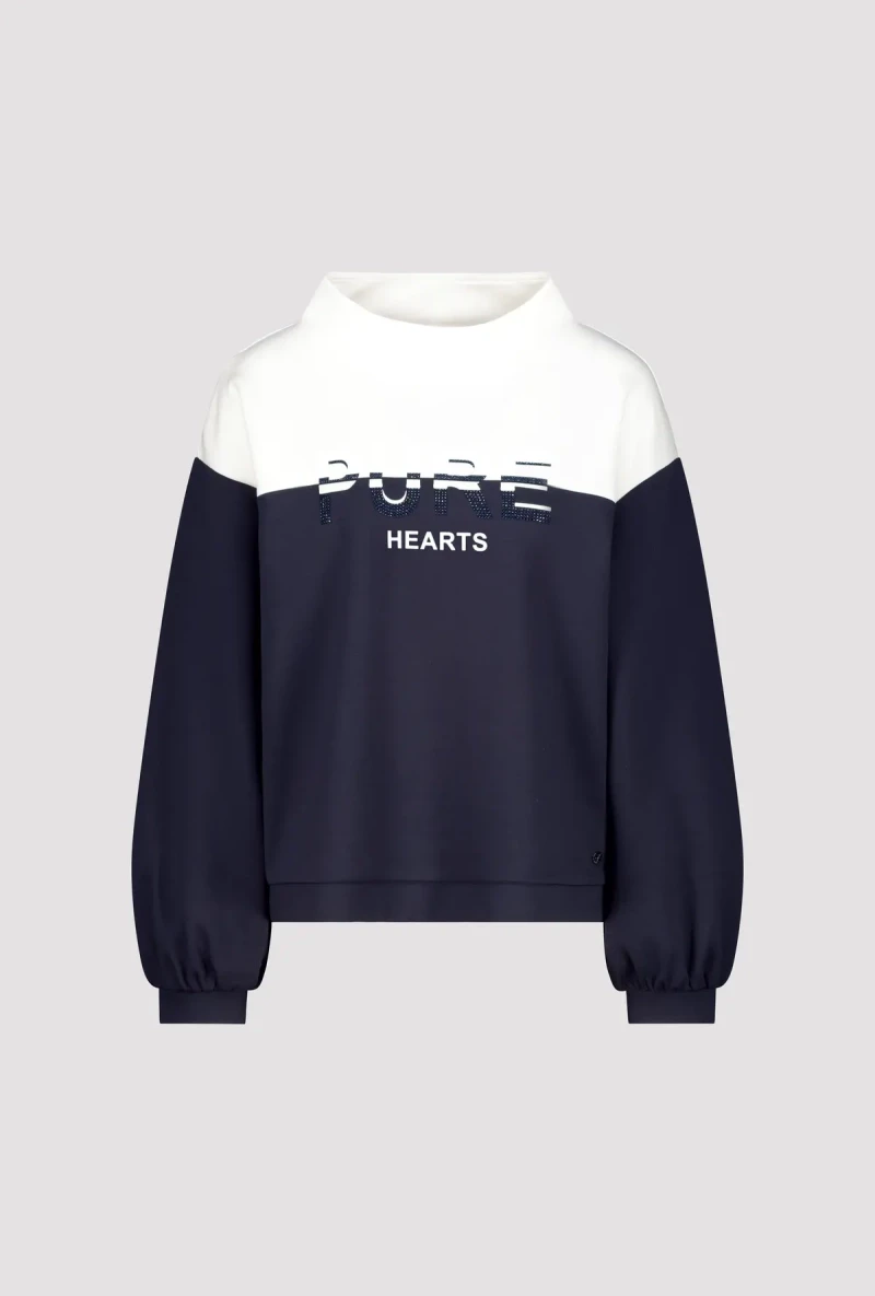 Monari Pure Colorblock Sweatshirt VIP-Rabatte