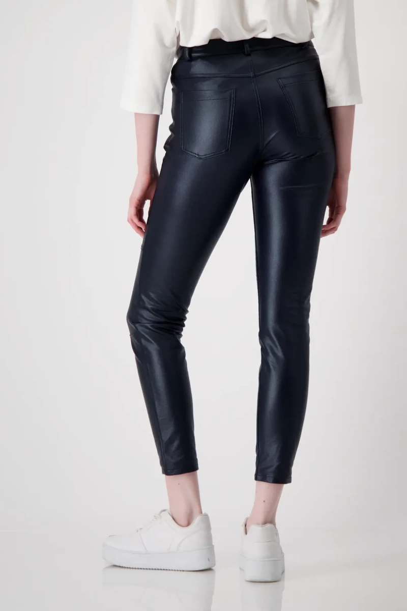 Monari Hose in Lederoptik Tiefpreis