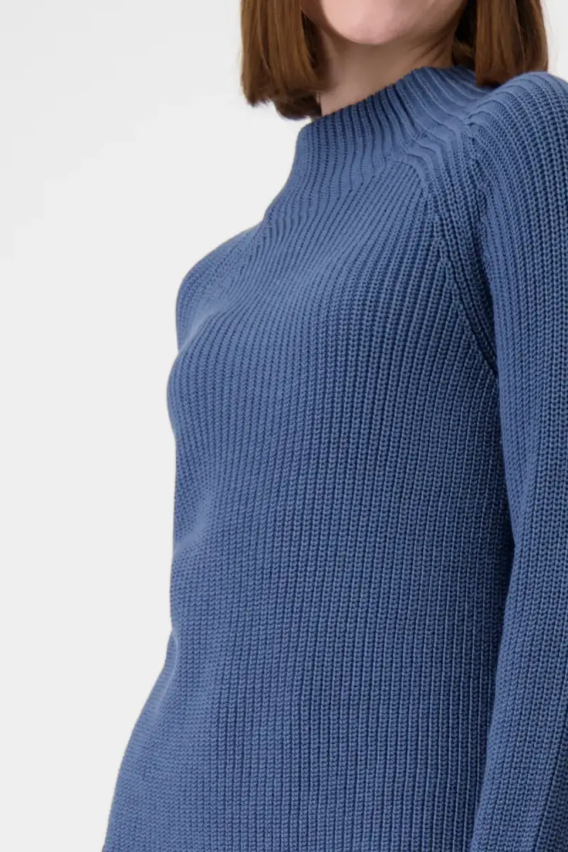 Monari Basic Stehkragen Pullover Super Sparpreis