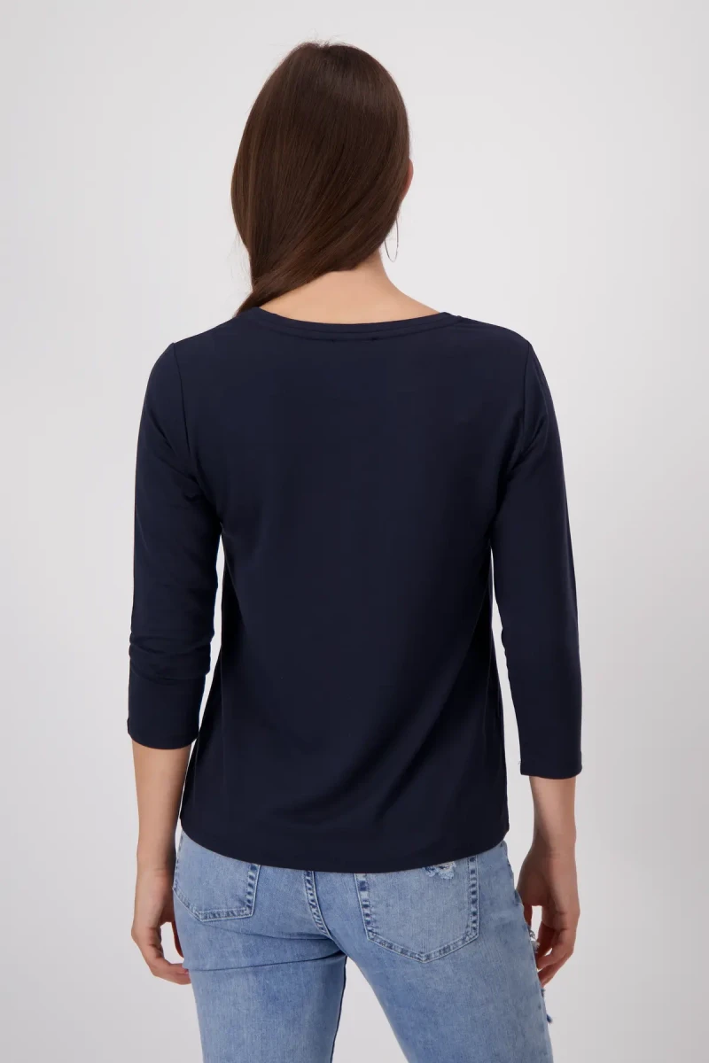 Monari Shirt mit Emblem Print Wochenangebot