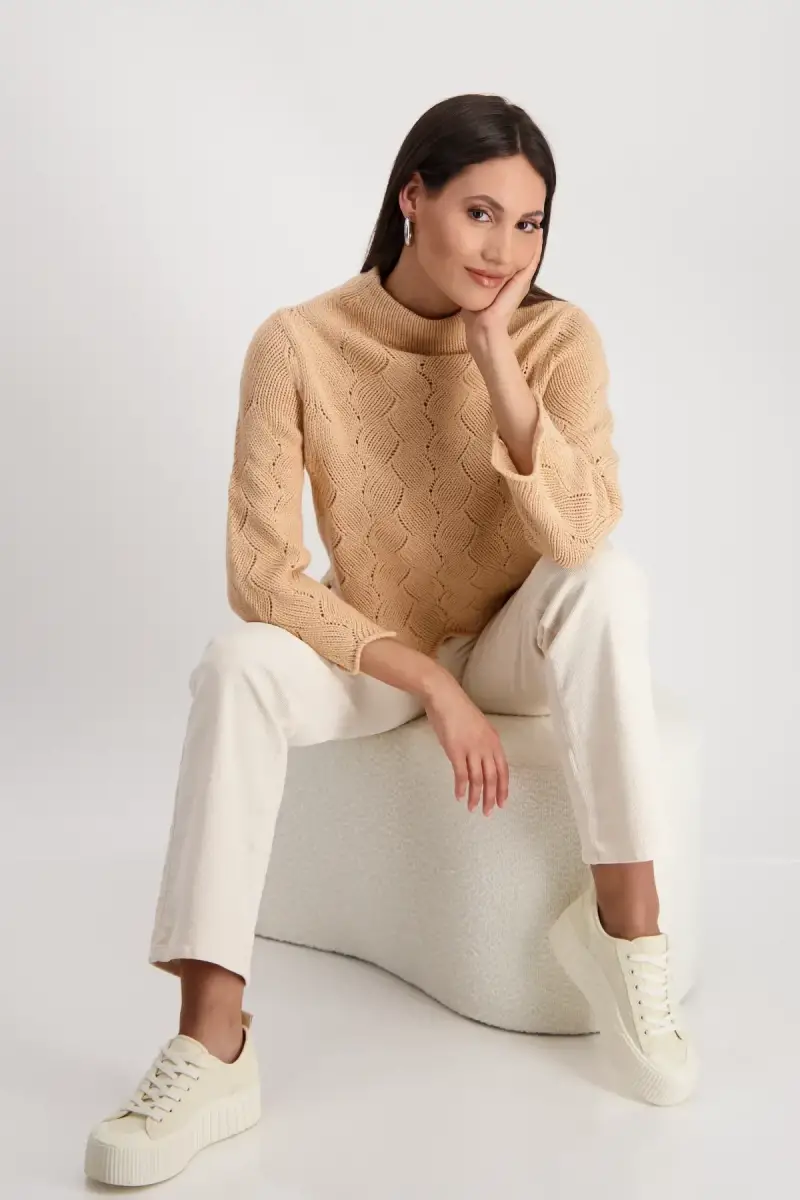 Monari Pullover mit Zopfmuster JETZT KAUFEN