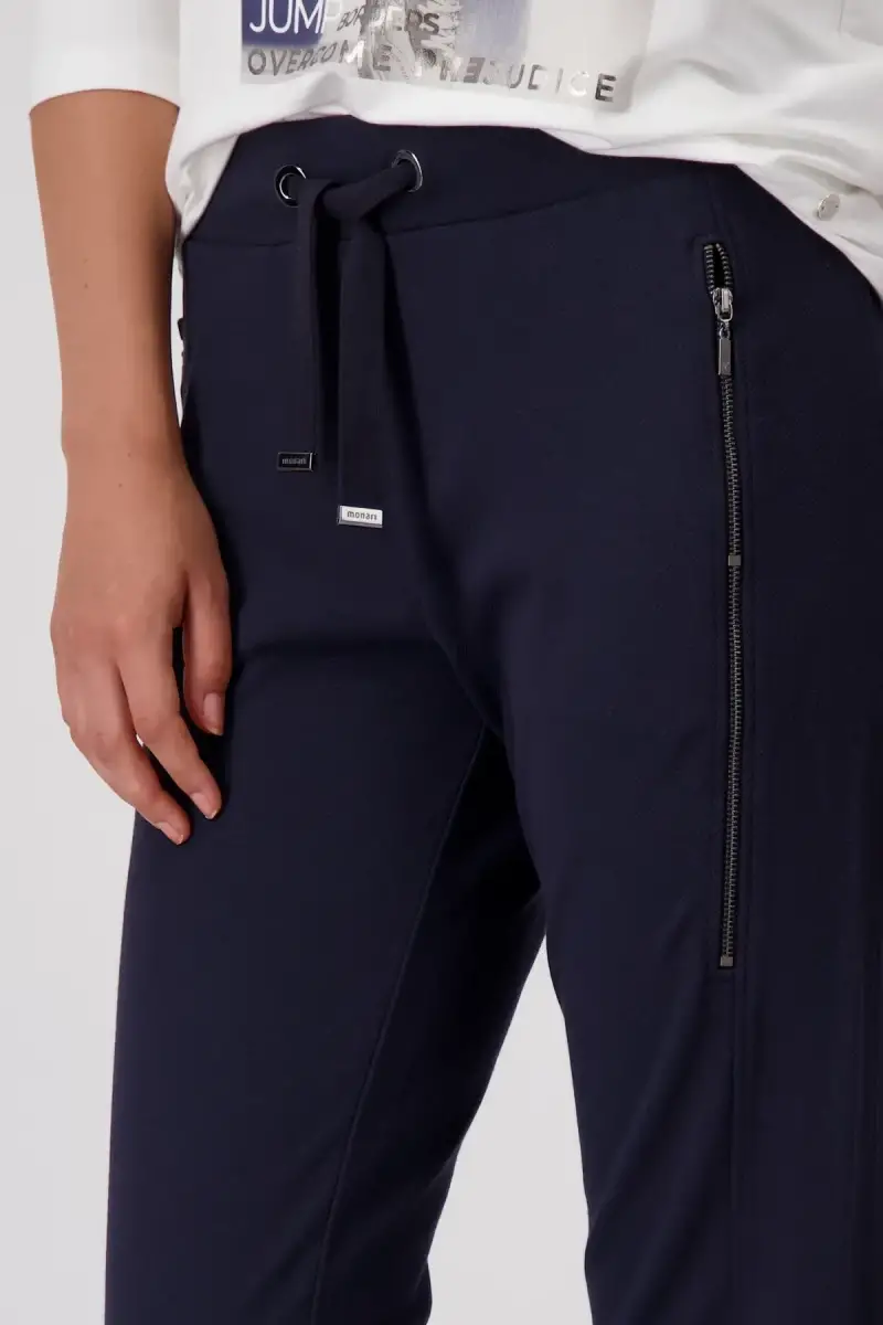 Monari Hose mit Reißverschlusstaschen 50% Rabatt mit kostenlosem Versand