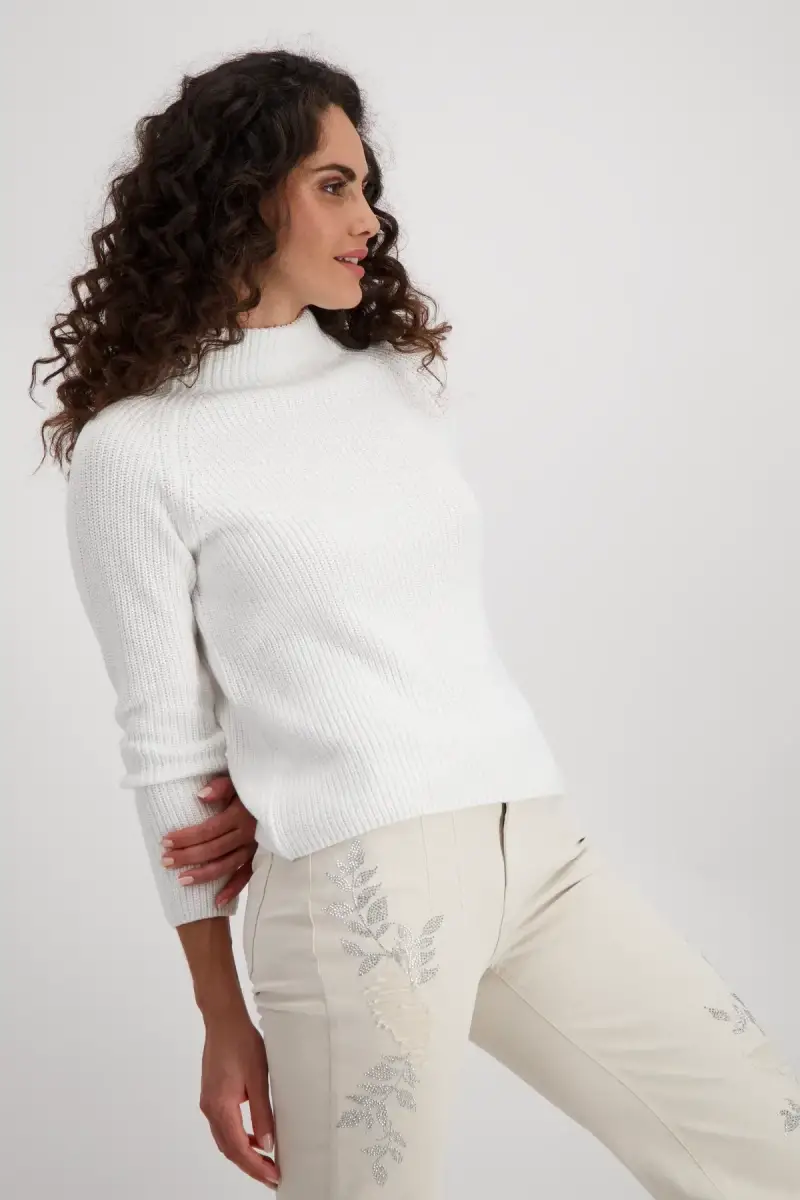 Monari Basic Stehkragen Pullover zollfrei
