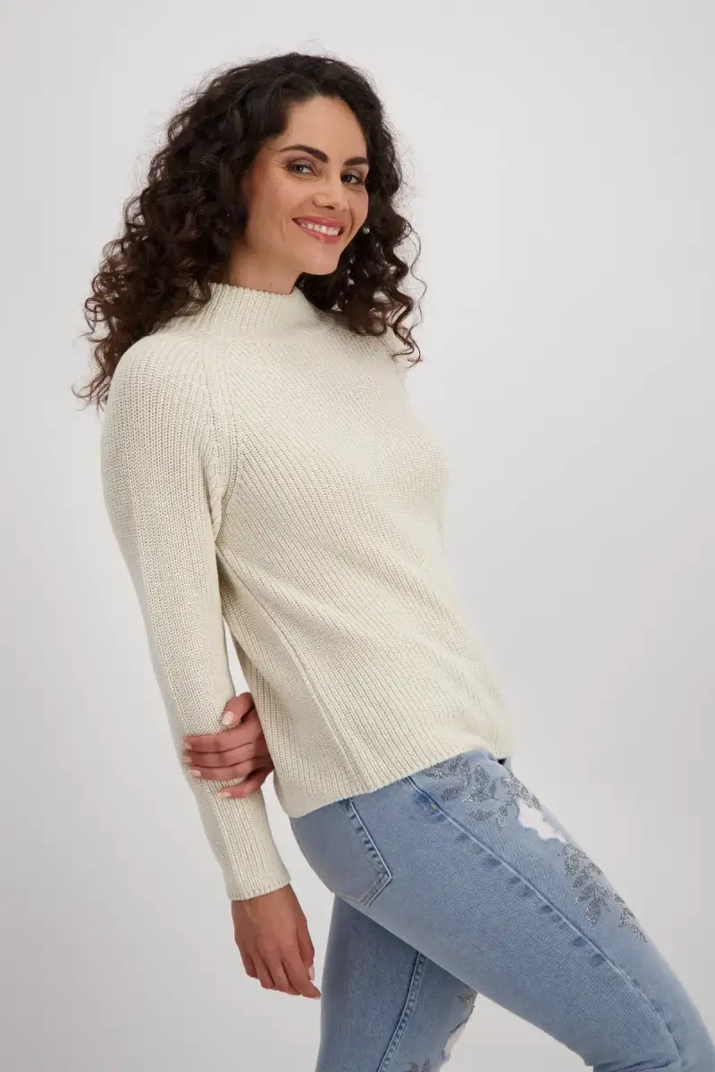 Monari Basic Stehkragen Pullover Rabatte dieses Monats