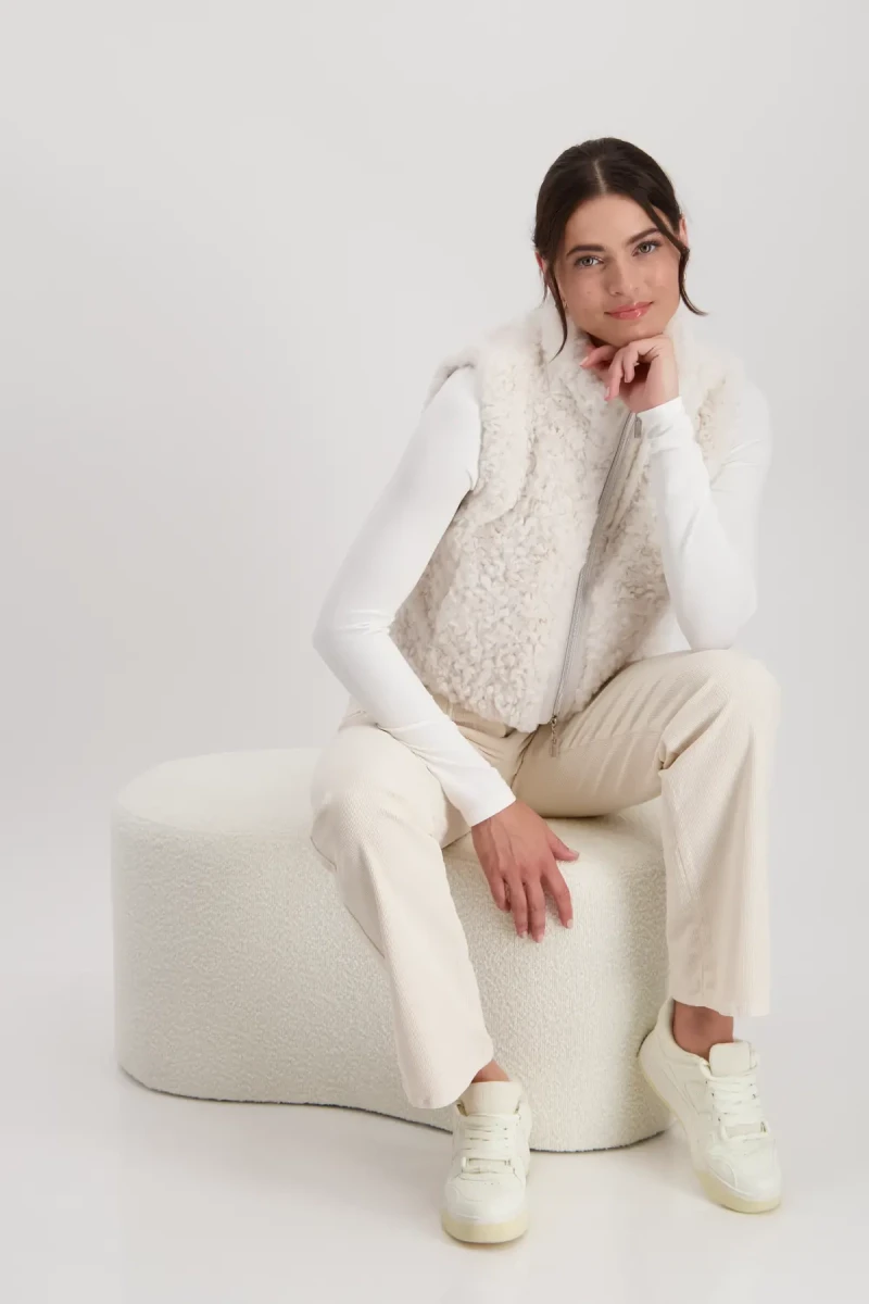 Monari Cropped-Weste mit Taschen Online