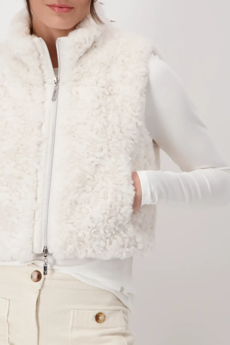 Monari Cropped-Weste mit Taschen Online