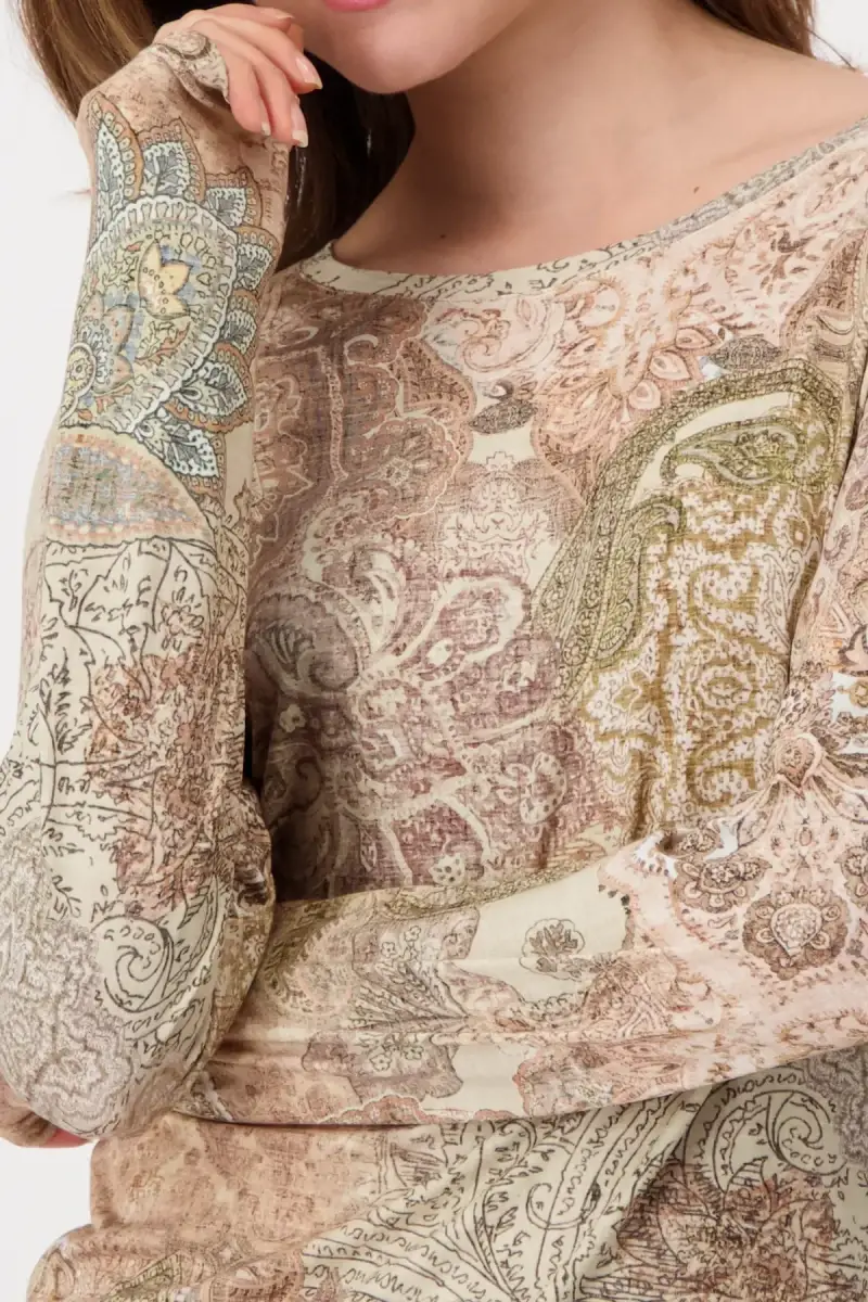 Monari Shirt mit Paisleymuster Outlet