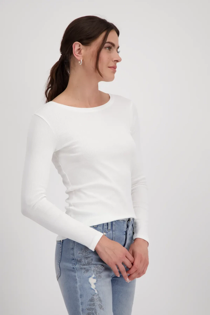 Monari Basic Shirt aus Pima Baumwolle Günstiger Verkauf