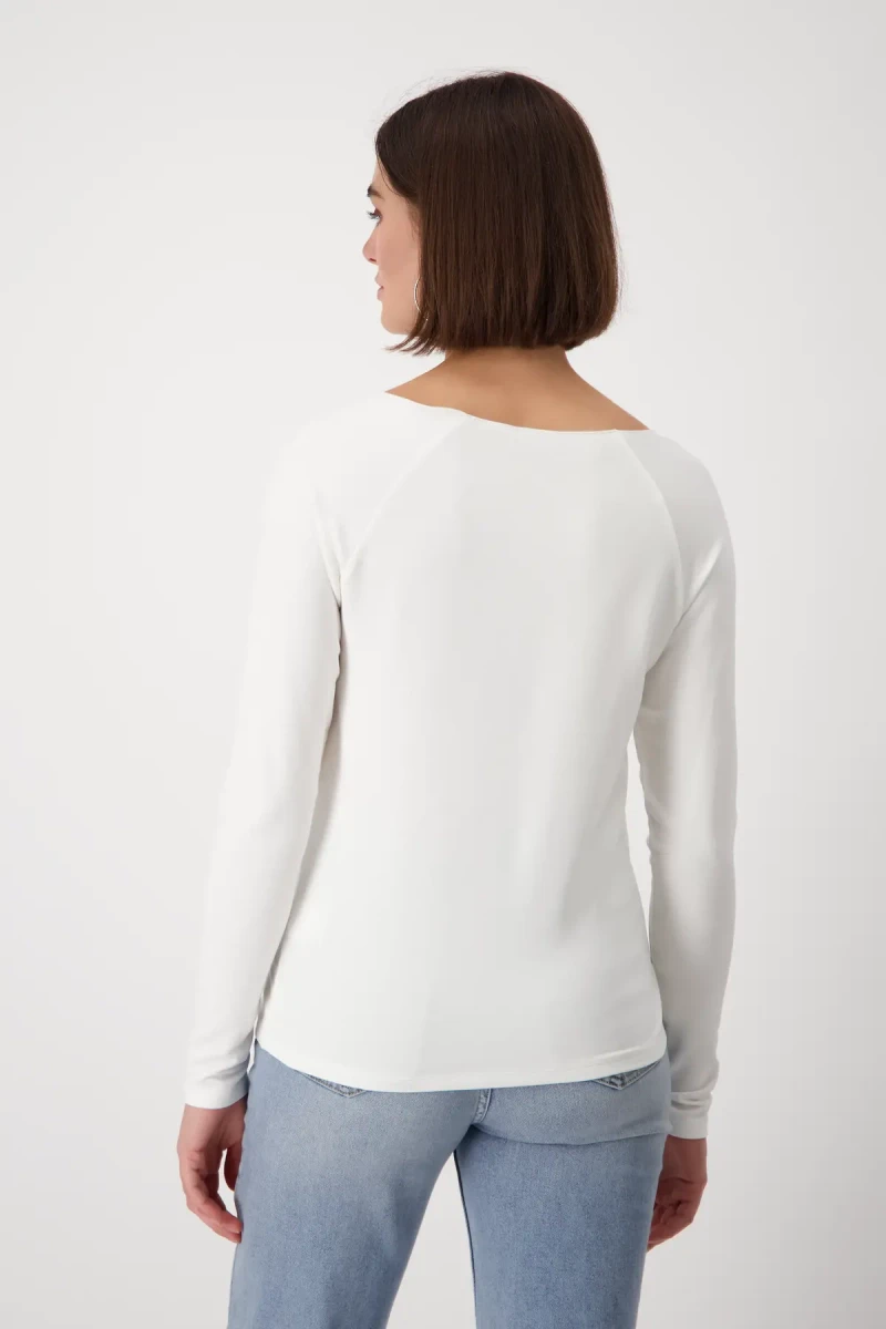 Monari Shirt mit Parfüm Flakons Print Kostenloser Versand