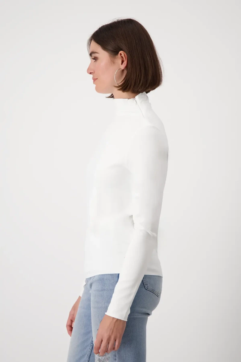 Monari Shirt mit Stehkragen Fabrik Onlineshop