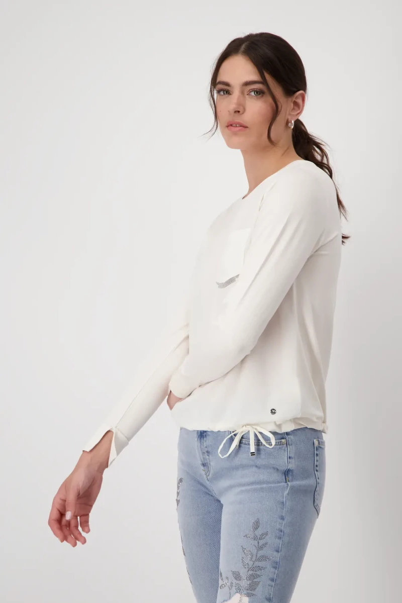 Monari Blusenshirt mit Schmucktasche Günstig kaufen