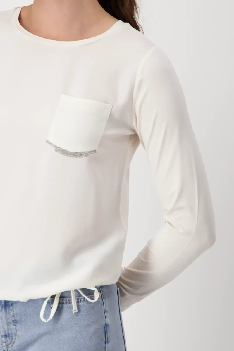 Monari Blusenshirt mit Schmucktasche Günstig kaufen