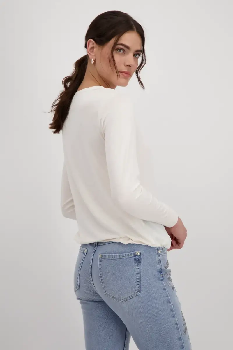 Monari Blusenshirt mit Schmucktasche Günstig kaufen