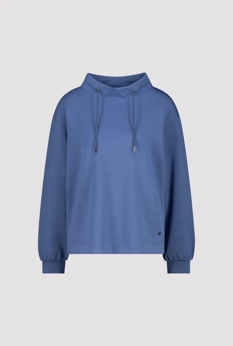 Monari Sweatshirt mit Stehkragen Großer Ausverkauf