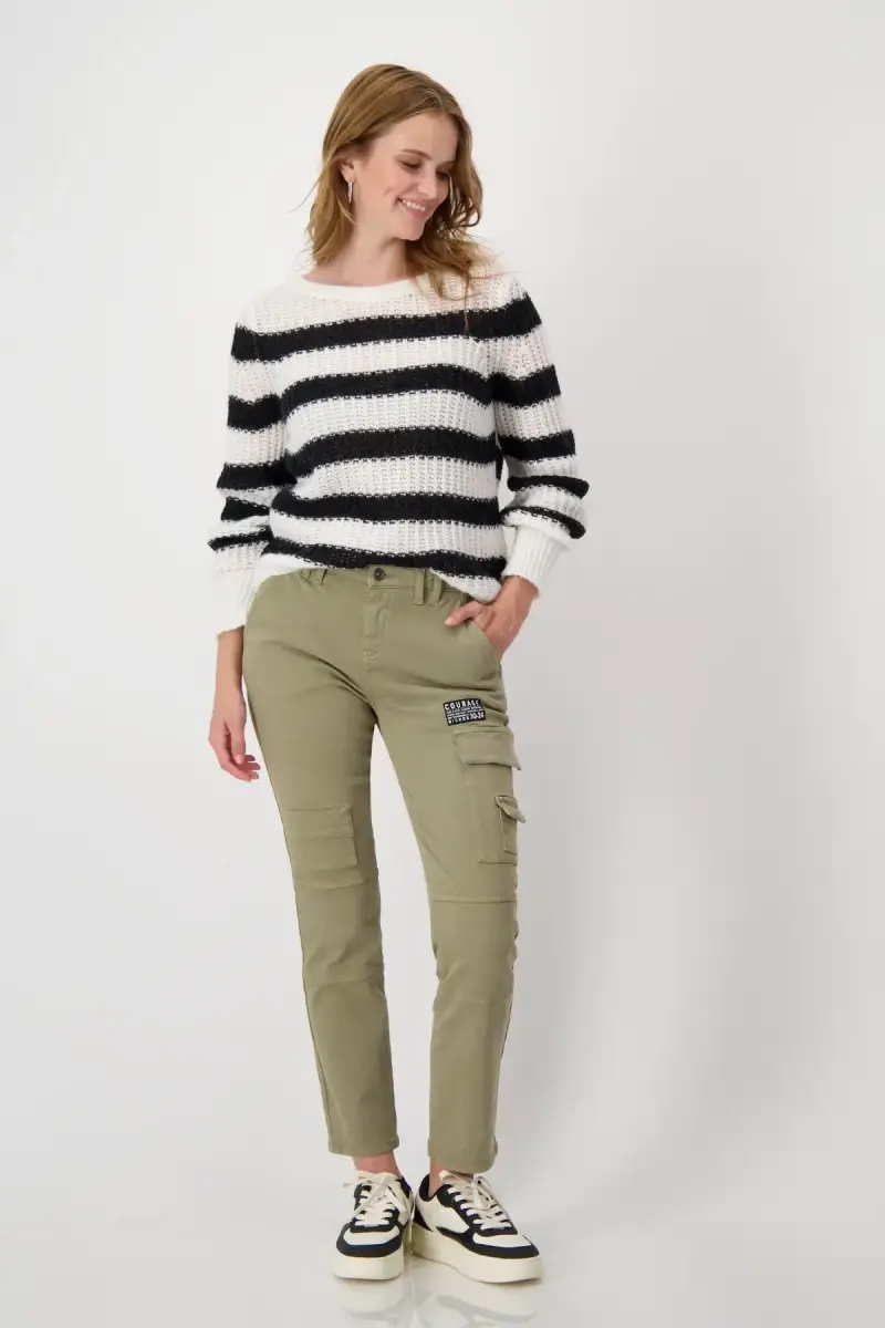 Monari Pullover mit Ringelmuster Valentinstagsangebot