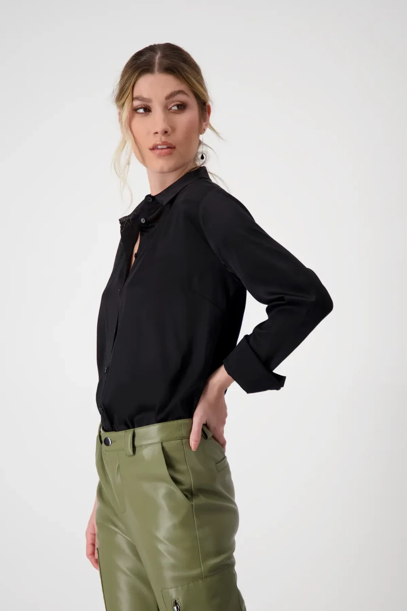 Monari Satin Bluse Online Outlet