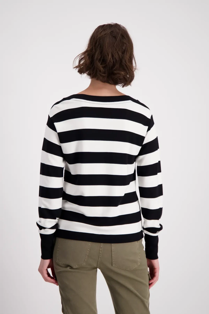 Monari Sweatshirt mit tonigen Pailletten Zeitlich begrenztes Angebot