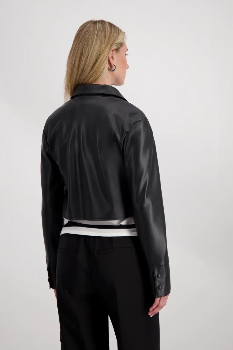 Monari Lederimitat Jacke Exklusive Angebote