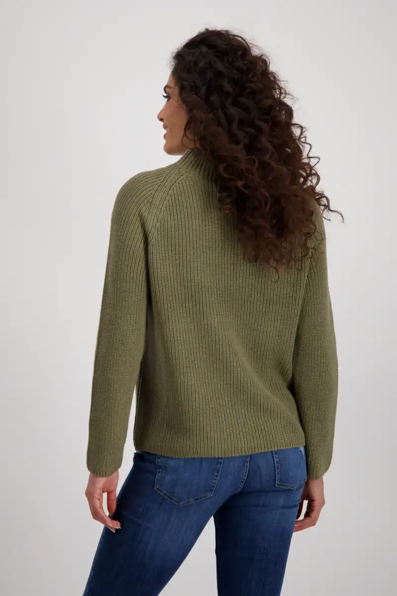 Monari Basic Stehkragen Pullover Kauf eins, bekomm eins gratis