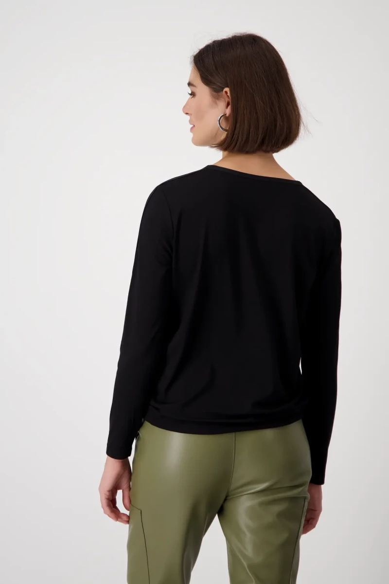Monari Blusenshirt mit Strasssteine Letzte 3 Tage
