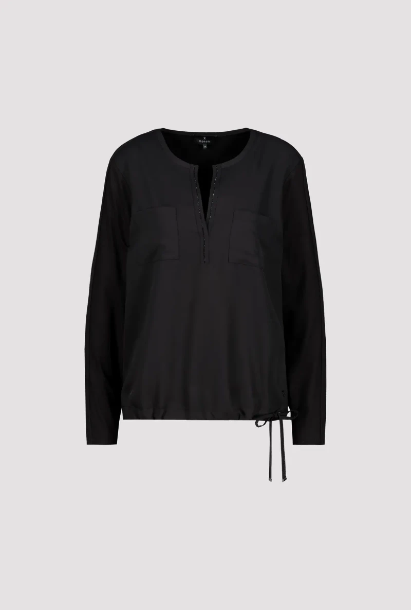 Monari Blusenshirt mit Strasssteine Letzte 3 Tage