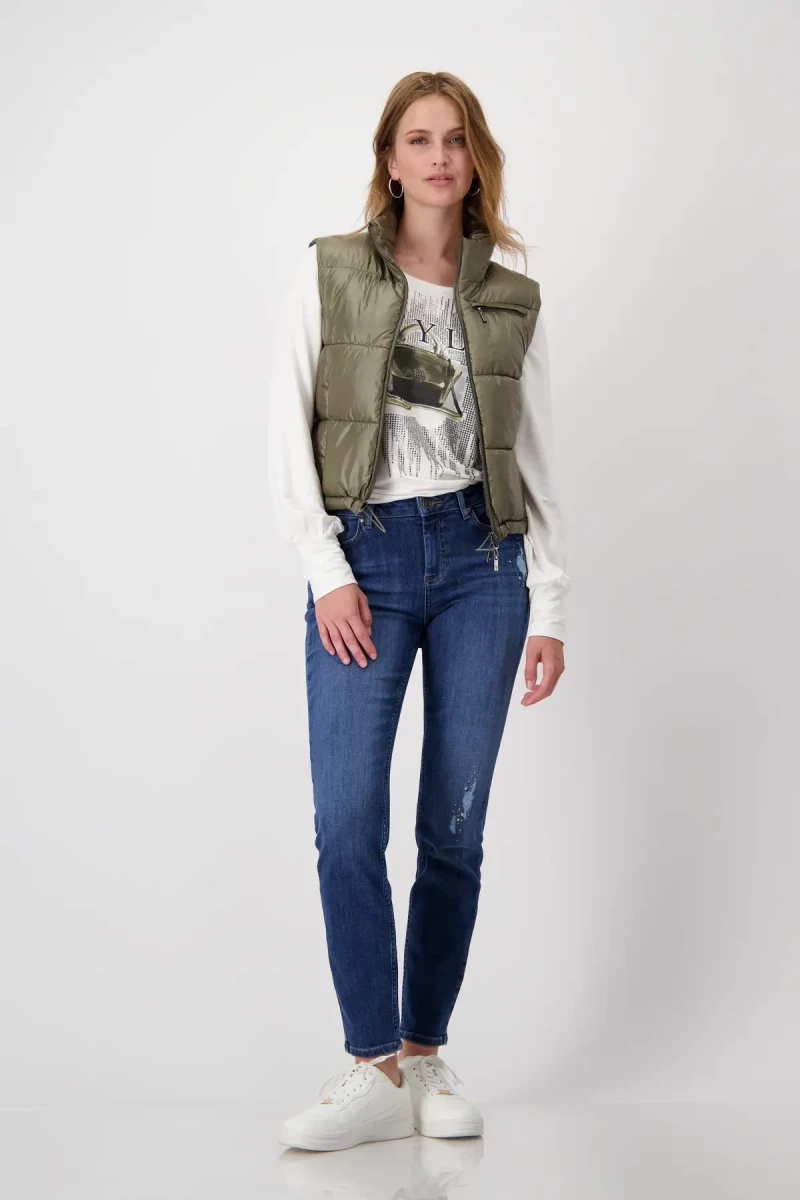 Monari Destroyed Jeans mit Strass Letzter Tag