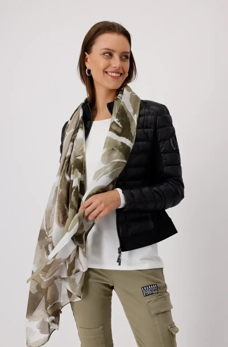 Monari Schal mit Blumenmuster Bis zu 50% Rabatt