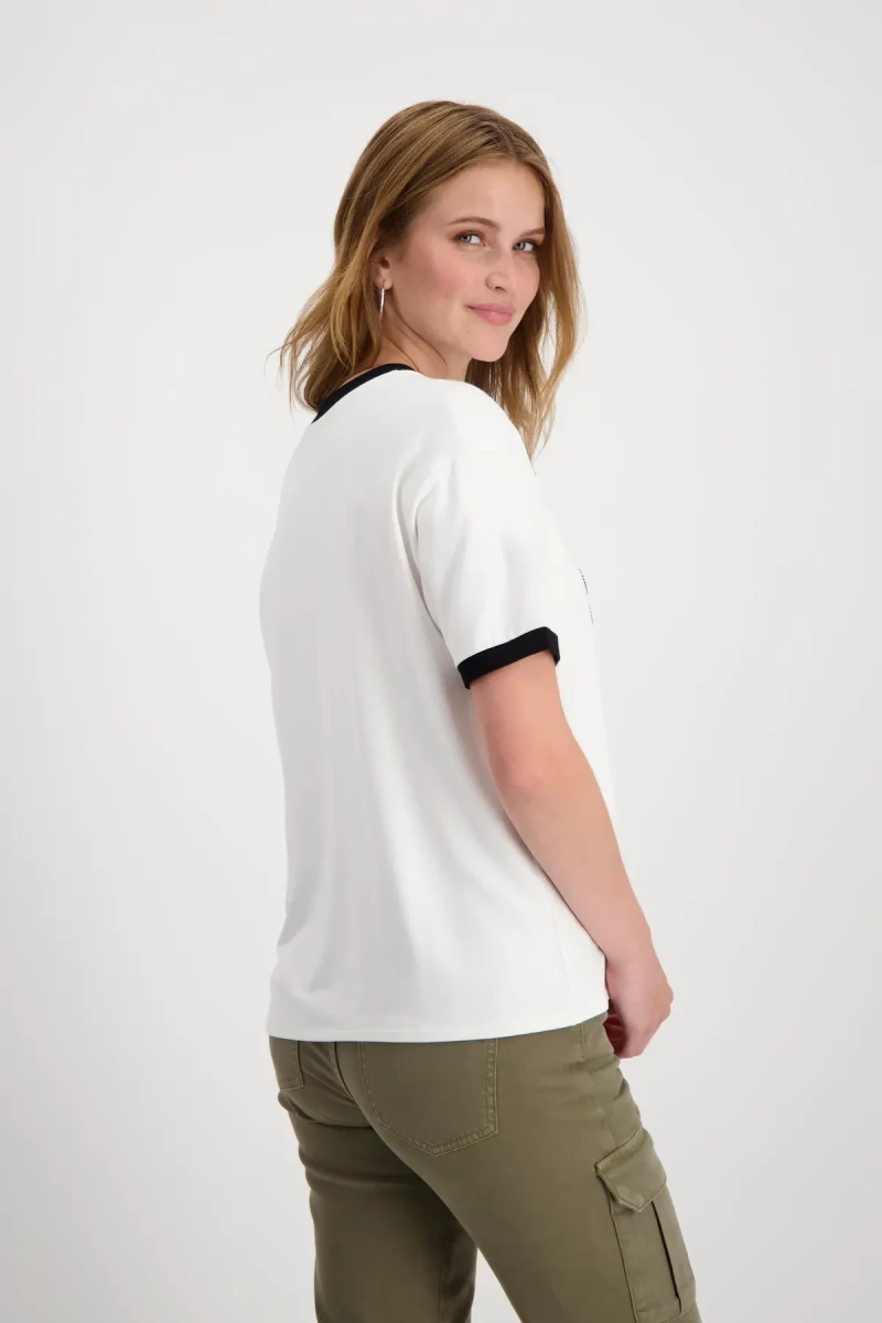 Monari T Shirt mit Frauen Print Black Friday Preise