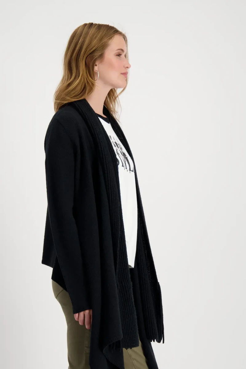 Monari Strickjacke mit Schalkragen Im Verkauf