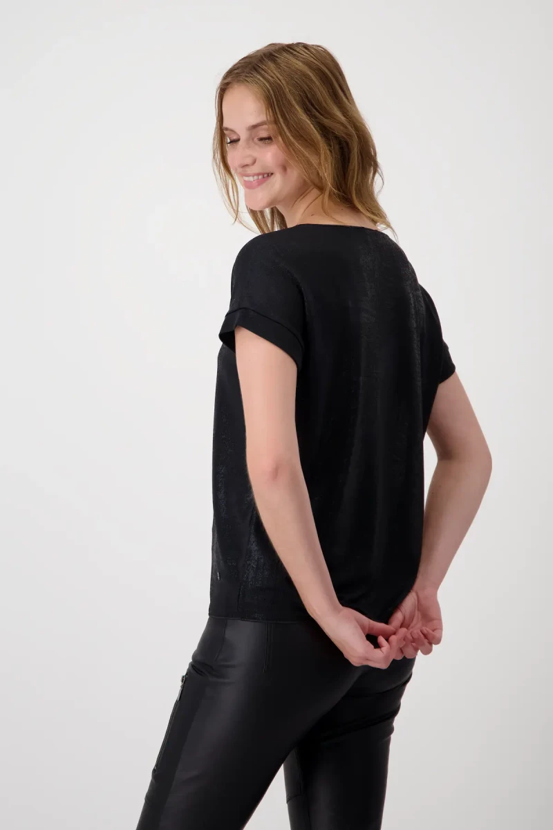 Monari Glänzendes T-Shirt Outlet
