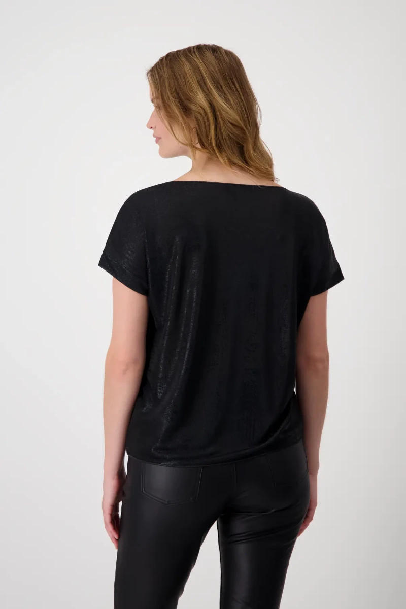 Monari Glänzendes T-Shirt Outlet