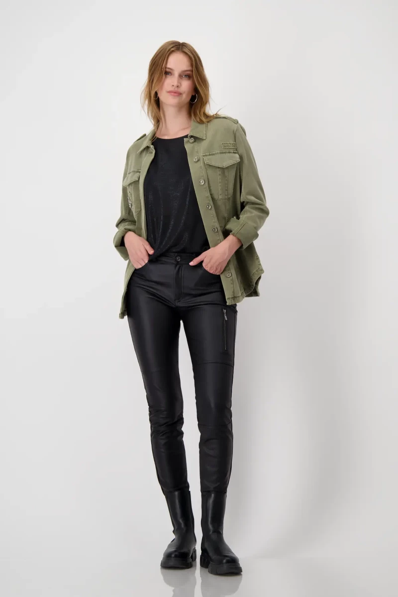 Monari Glänzendes T-Shirt Outlet