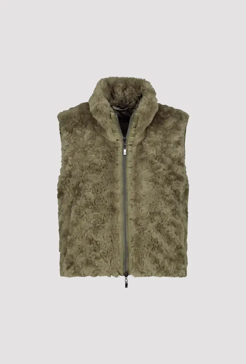 Monari Cropped-Weste mit Taschen Auslauf