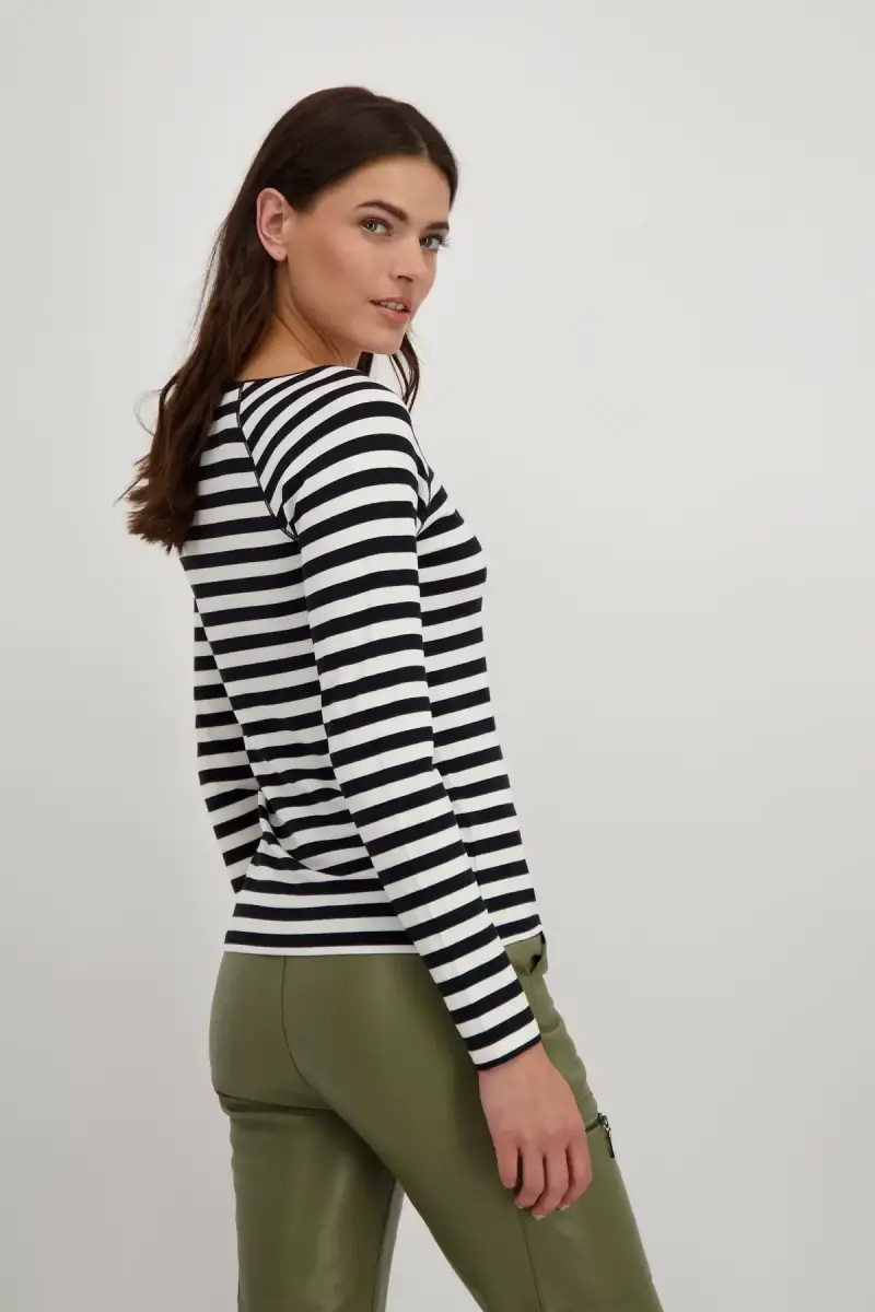Monari Gestreiftes Shirt im Angebot