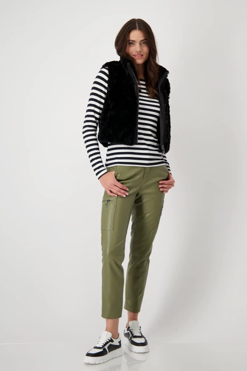 Monari Gestreiftes Shirt im Angebot