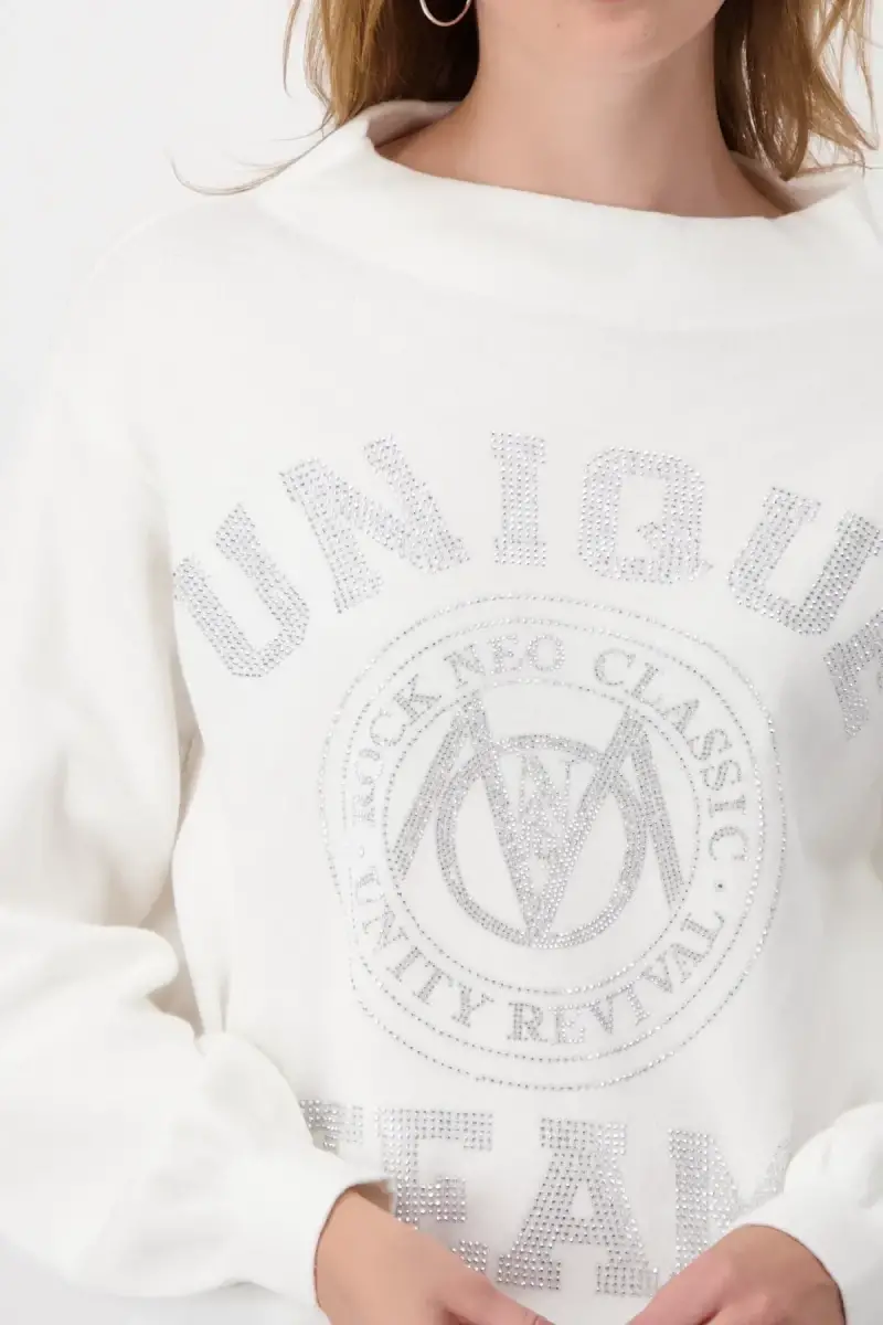 Monari Pullover mit Strass Limitierter Zeitrabatt