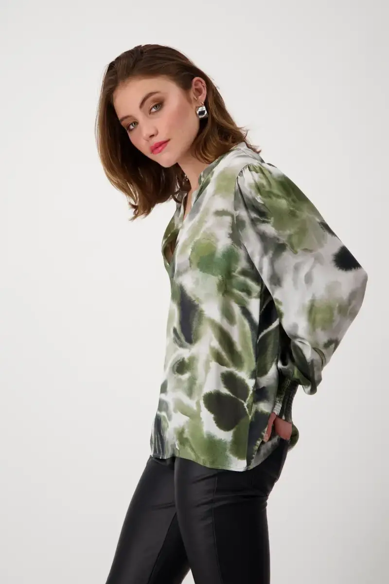 Monari Bluse mit Blumenmuster Fabrik Onlineshop