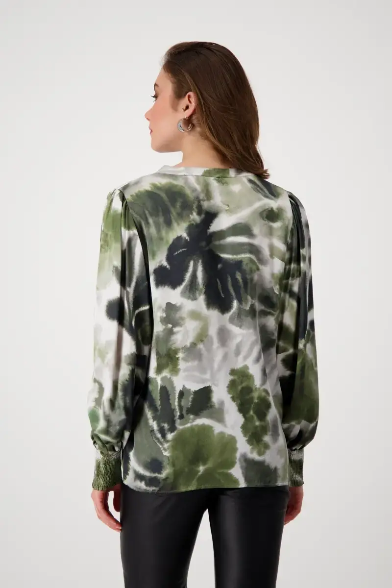 Monari Bluse mit Blumenmuster Fabrik Onlineshop