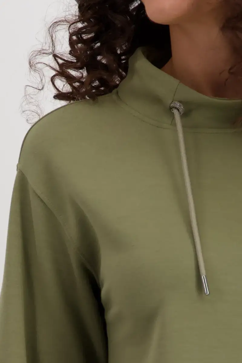 Monari Sweatshirt mit Stehkragen Versandkostenfrei