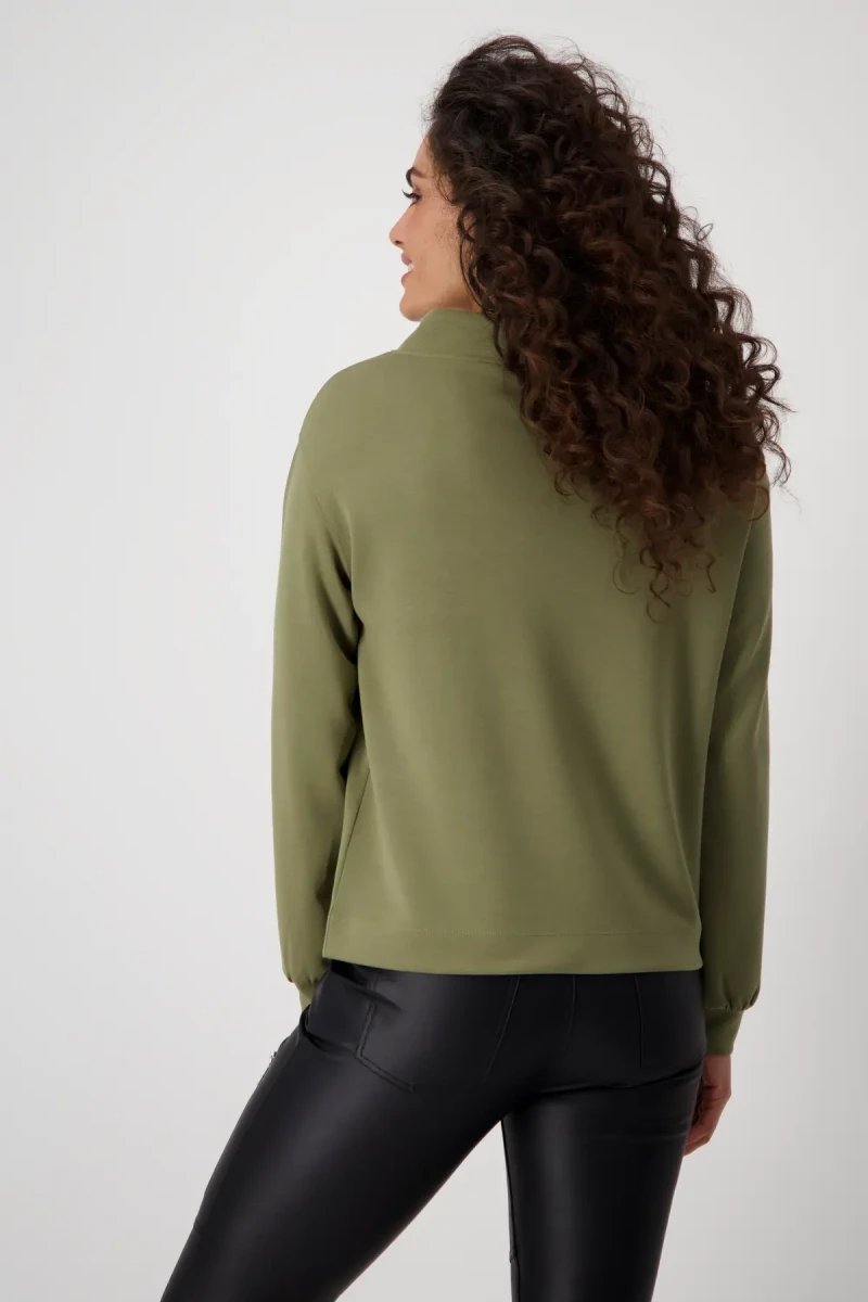 Monari Sweatshirt mit Stehkragen Versandkostenfrei