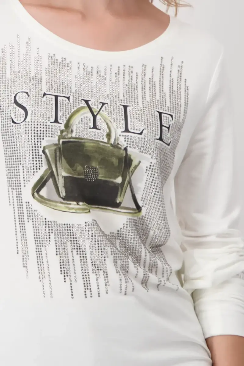 Monari Shirt mit Taschen Print Exklusivangebot