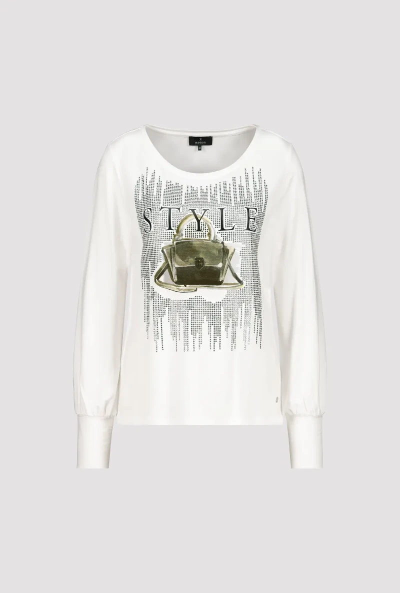 Monari Shirt mit Taschen Print Exklusivangebot