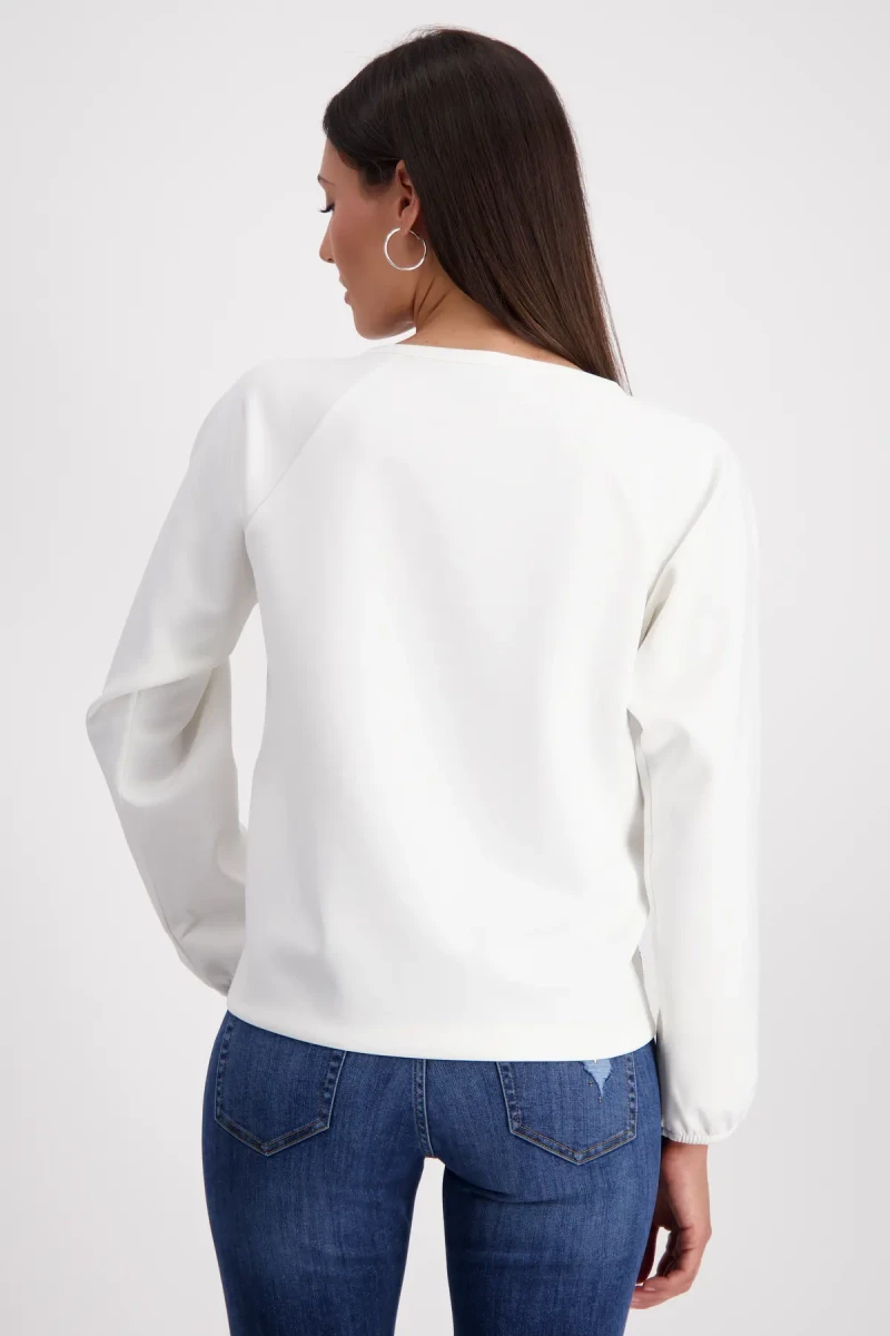 Monari Sweatshirt mit Schmuckschrift Muttertagsangebot
